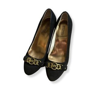 Michael Kors Black Platform Heels – Size 8.5M 👠